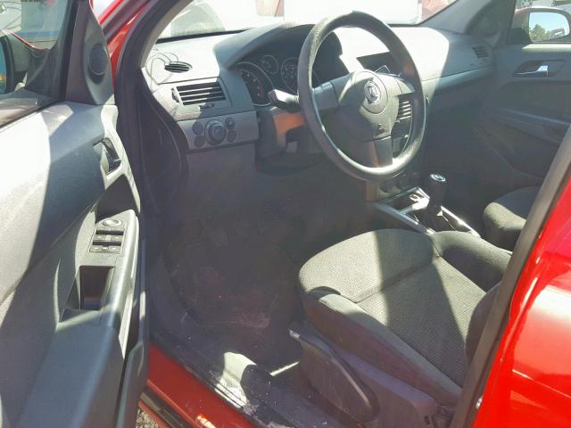 W08AR671285086477 - 2008 SATURN ASTRA XE RED photo 9