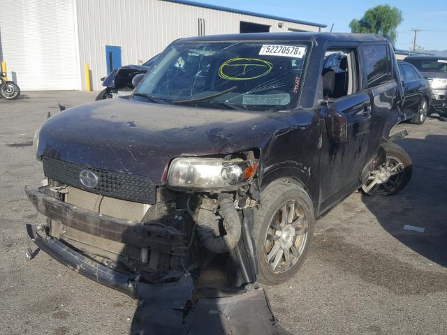 JTLKE50E581024338 - 2008 TOYOTA SCION XB Күлгін фото 2