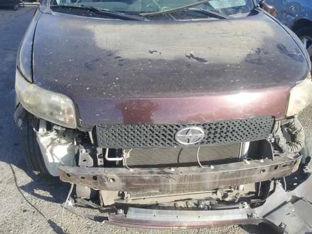 JTLKE50E581024338 - 2008 TOYOTA SCION XB Күлгін фото 7