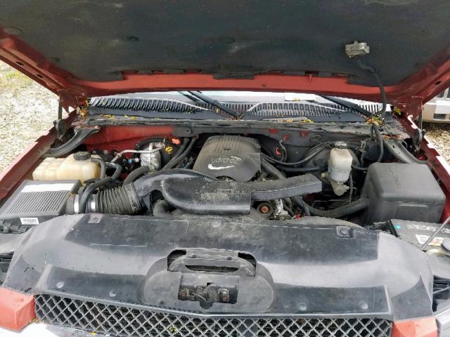 3GNEK13T22G172161 - 2002 CHEVROLET AVALANCHE RED photo 7