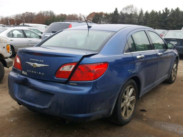 1C3LC56V49N551945 - 2009 CHRYSLER SEBRING TO BLUE photo 4