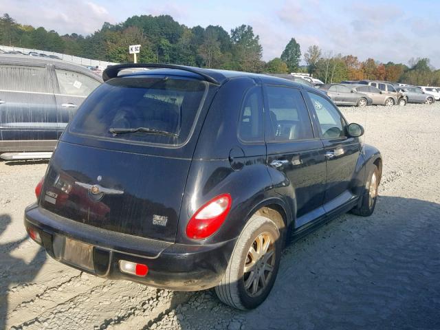 3A4FY58B77T514294 - 2007 CHRYSLER PT CRUISER BLACK photo 4