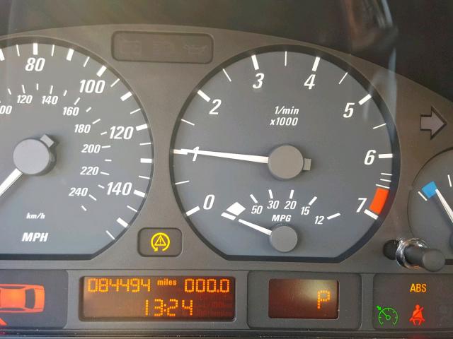 WBABM5341YJN93511 - 2000 BMW 328 CI SILVER photo 8