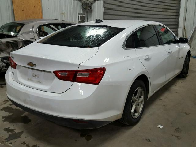 1G1ZB5ST8JF163928 - 2018 CHEVROLET MALIBU LS 白色 照片 4
