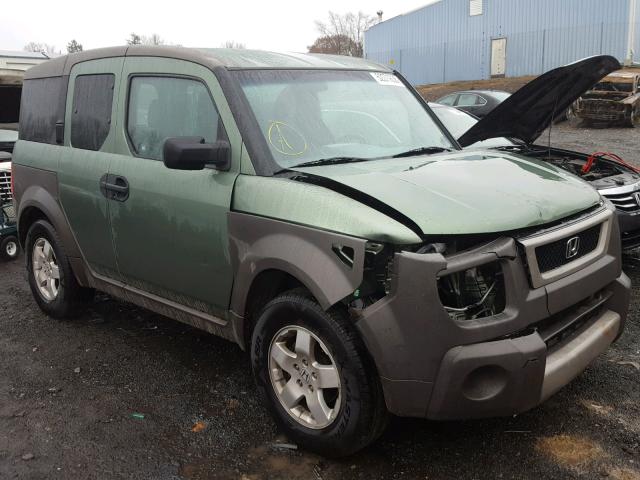 5J6YH28504L010520 - 2004 HONDA ELEMENT EX GREEN photo 1