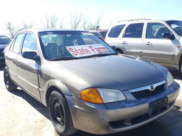 JM1BJ2243Y0311645 - 2000 MAZDA PROTEGE DX TAN photo 1