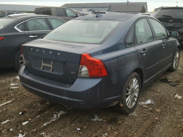 YV1MS382392466018 - 2009 VOLVO S40 2.4I BLUE photo 4