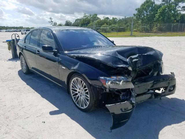 WBAHL83508DT12305 - 2008 BMW 750I BLACK photo 1