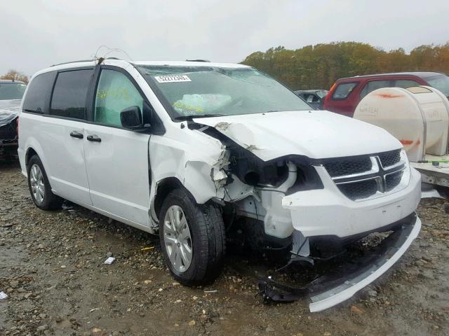 2C4RDGBG5KR502171 - 2019 DODGE GRAND CARA WHITE photo 1