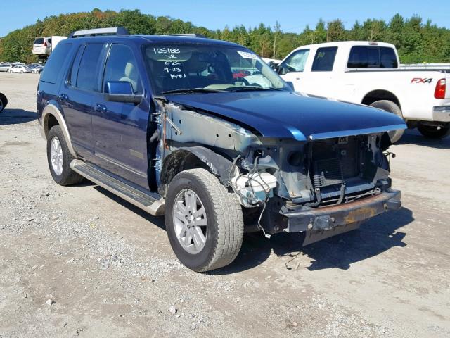 1FMEU64E86UA46837 - 2006 FORD EXPLORER E BLUE photo 1