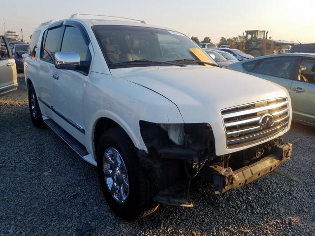 5N3AA08C25N813434 - 2005 INFINITI QX56 WHITE photo 1