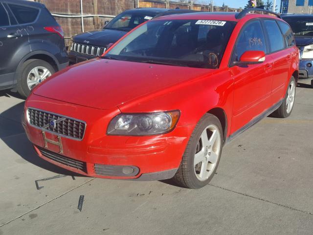 YV1MJ682762182732 - 2006 VOLVO V50 T5 RED photo 2