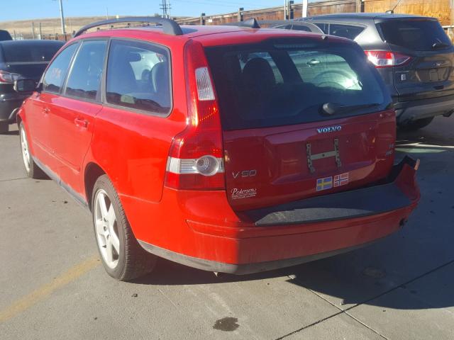 YV1MJ682762182732 - 2006 VOLVO V50 T5 RED photo 3