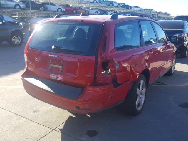 YV1MJ682762182732 - 2006 VOLVO V50 T5 RED photo 9