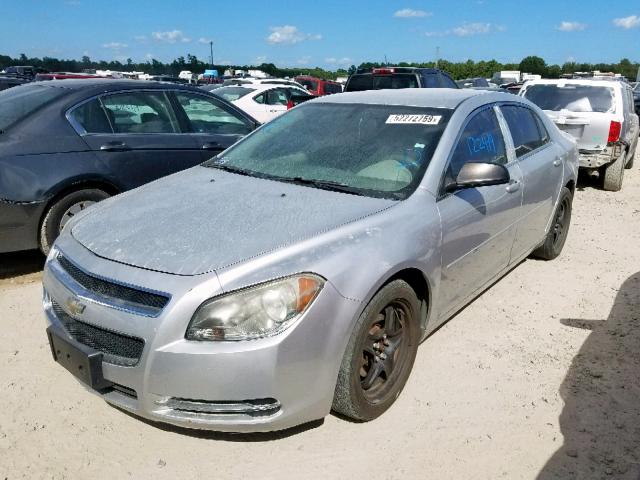 1G1ZG57B29F111837 - 2009 CHEVROLET MALIBU LS SILVER photo 2
