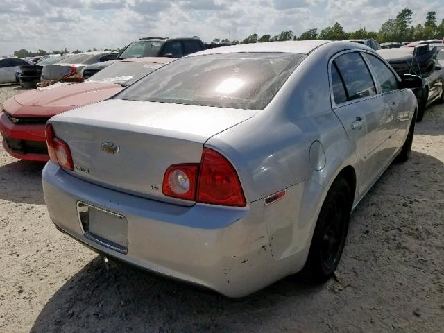 1G1ZG57B29F111837 - 2009 CHEVROLET MALIBU LS SILVER photo 4