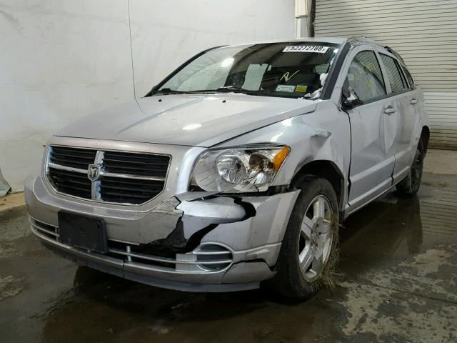 1B3HB48A49D100868 - 2009 DODGE CALIBER SX SILVER photo 2