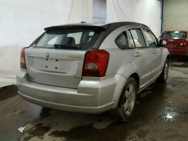 1B3HB48A49D100868 - 2009 DODGE CALIBER SX SILVER photo 4