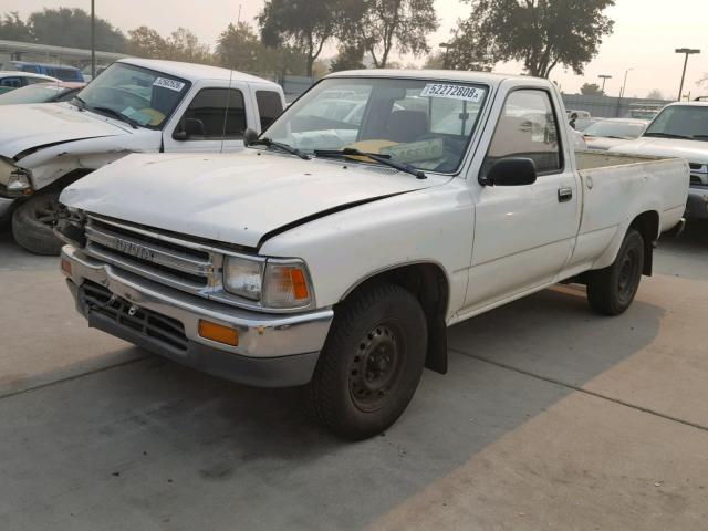 JT4RN82P8K0003572 - 1989 TOYOTA PICKUP 1/2 WHITE photo 2