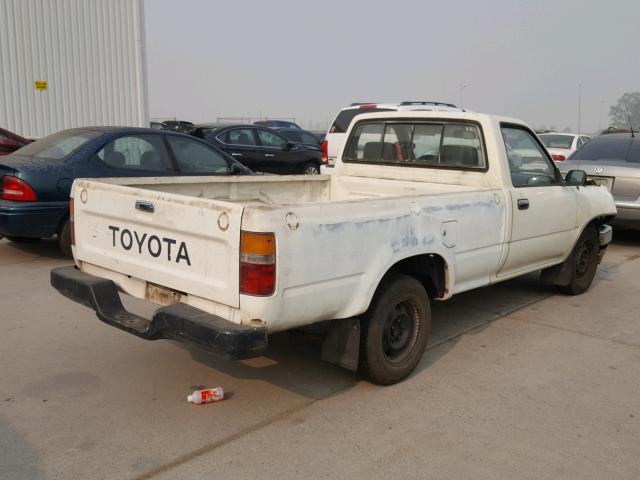 JT4RN82P8K0003572 - 1989 TOYOTA PICKUP 1/2 WHITE photo 4