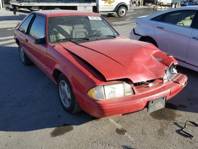 1FACP41M4NF174102 - 1992 FORD MUSTANG LX RED photo 1