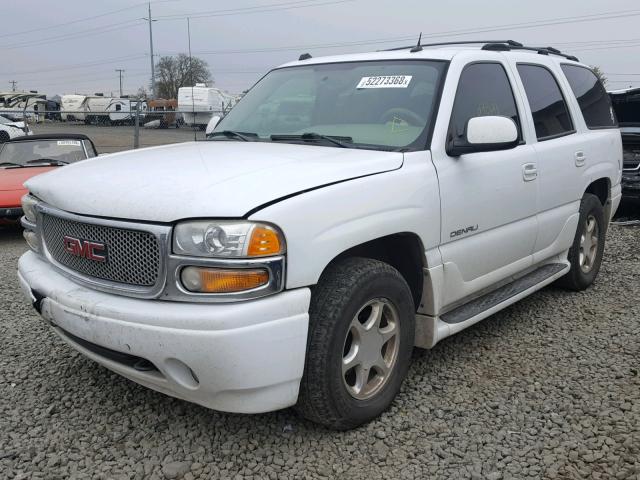 1GKEK63U45J220717 - 2005 GMC YUKON DENA WHITE photo 2