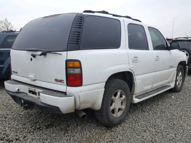 1GKEK63U45J220717 - 2005 GMC YUKON DENA WHITE photo 4