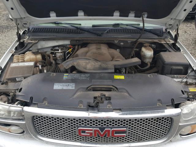 1GKEK63U45J220717 - 2005 GMC YUKON DENA WHITE photo 7