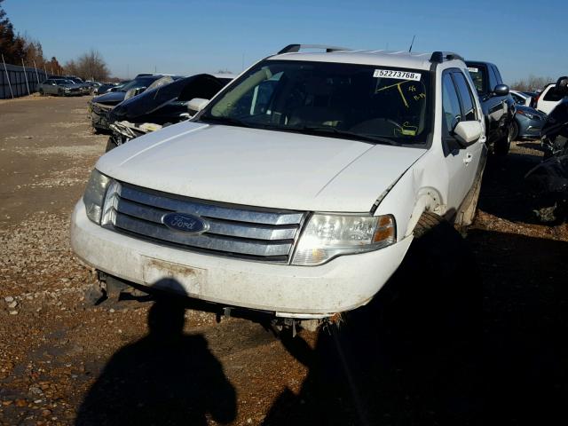 1FMDK05W68GA33947 - 2008 FORD TAURUS X S WHITE photo 2