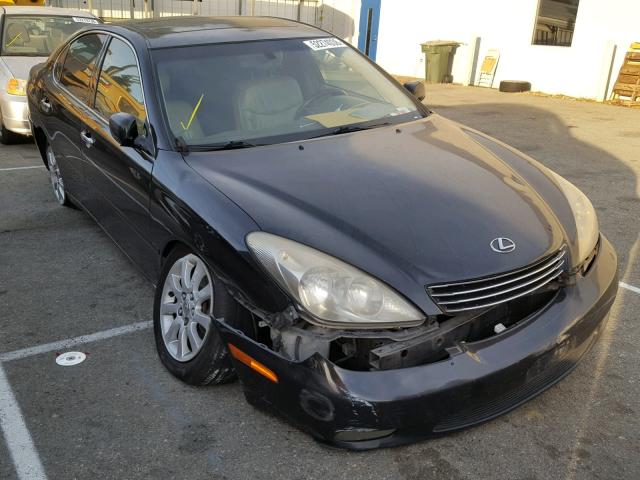 JTHBF30G736015908 - 2003 LEXUS ES 300 BLACK photo 1