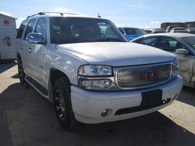 1GKEK63U24J237272 - 2004 GMC YUKON DENA WHITE photo 1