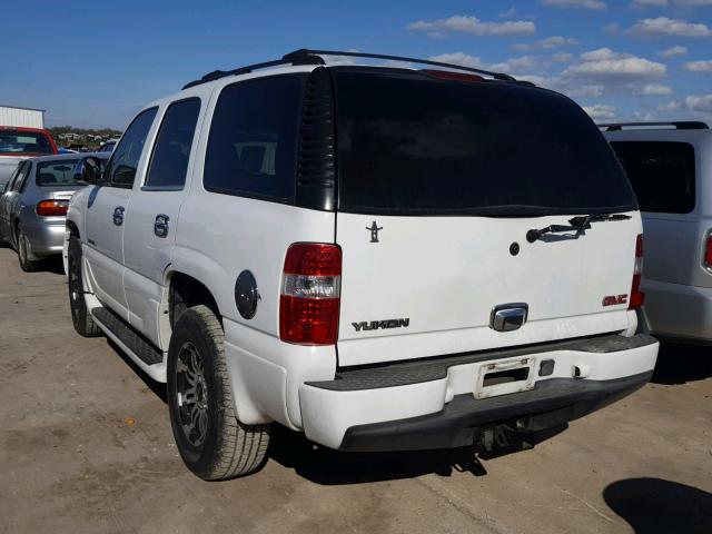 1GKEK63U24J237272 - 2004 GMC YUKON DENA WHITE photo 3