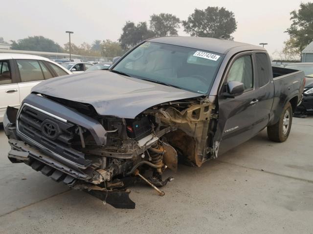 5TFSX5EN8GX040690 - 2016 TOYOTA TACOMA ACC GRAY photo 2