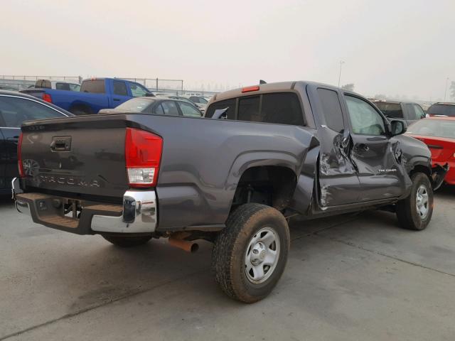 5TFSX5EN8GX040690 - 2016 TOYOTA TACOMA ACC GRAY photo 4