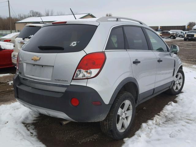 3GNAL2EK6CS567545 - 2012 CHEVROLET CAPTIVA SP SILVER photo 4