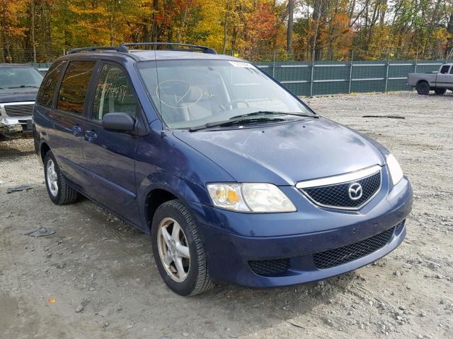 JM3LW28A730356008 - 2003 MAZDA MPV WAGON BLUE photo 1