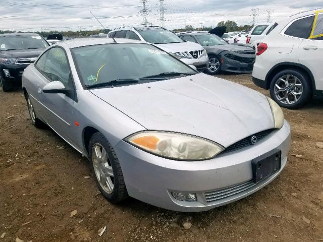 1ZWFT61L115615120 - 2001 MERCURY COUGAR V6 SILVER photo 1