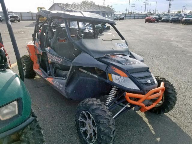 4UF14MPV7ET301025 - 2014 ARCTIC CAT WILDCAT ORANGE photo 1