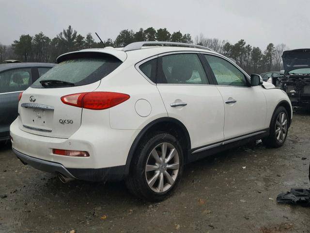 JN1BJ0RR0GM262386 - 2016 INFINITI QX50 WHITE photo 4