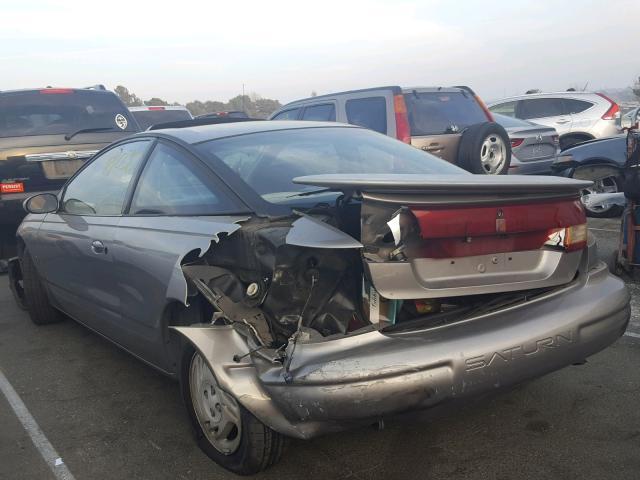 1G8ZG1275VZ317384 - 1997 SATURN SC2 GRAY photo 3