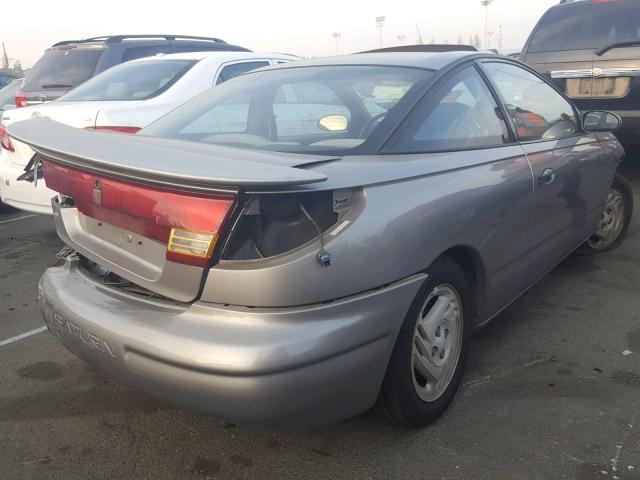 1G8ZG1275VZ317384 - 1997 SATURN SC2 GRAY photo 4