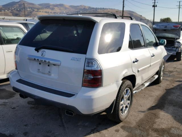 2HNYD18906H508676 - 2006 ACURA MDX TOURIN WHITE photo 4