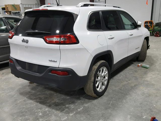 1C4PJLCBXFW567073 - 2015 JEEP CHEROKEE L WHITE photo 4