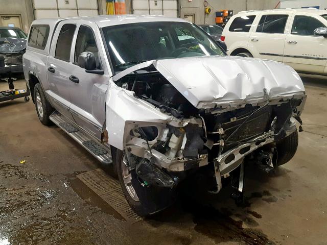 1D7HE58J57S150320 - 2007 DODGE DAKOTA QUA SILVER photo 1