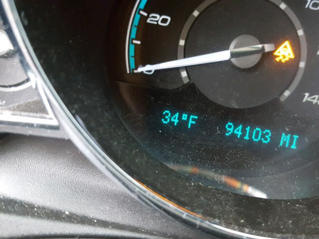 1G1ZC5EB0A4154023 - 2010 CHEVROLET MALIBU 1LT WHITE photo 8