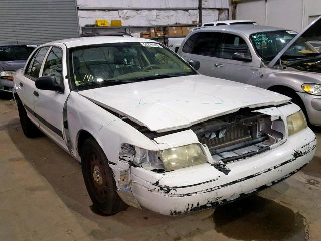 2FAHP71V99X138562 - 2009 FORD CROWN VICT WHITE photo 1