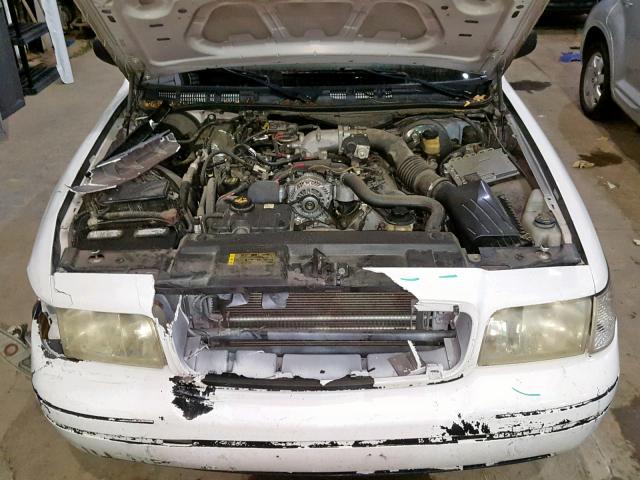 2FAHP71V99X138562 - 2009 FORD CROWN VICT WHITE photo 7