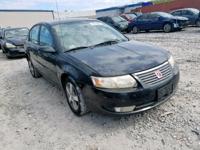 1G8AL55F57Z140518 - 2007 SATURN ION LEVEL BLACK photo 1
