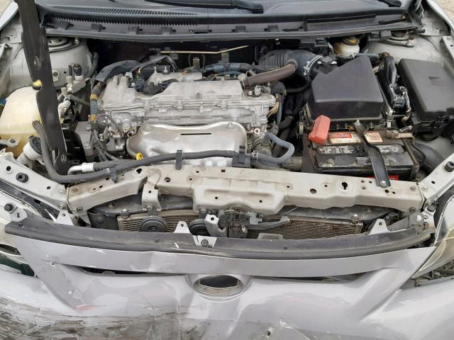 JTKJF5C76B3003875 - 2011 TOYOTA SCION TC GRAY photo 7