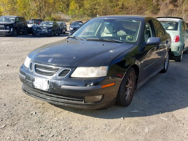 YS3FB49S931050418 - 2003 SAAB 9-3 LINEAR BLACK photo 2